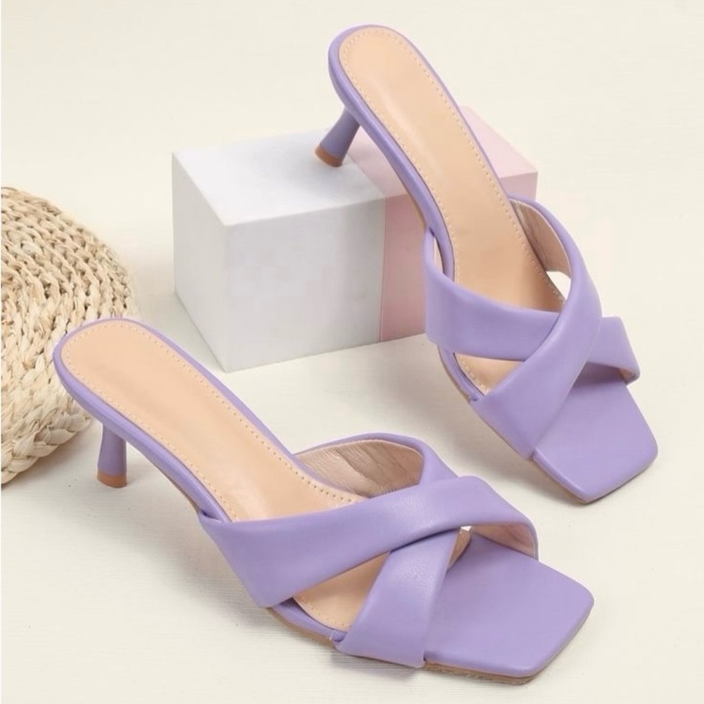 Elegant Lavender Heels